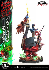 Ultimate Premium Masterline Tengen Toppa Gurren Lagann Kamina, Simon & Yoko with Lagann "Our Hearts Pierce the Skies!" 11