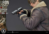 Ultimate Premium Masterline Resident Evil 4 Leon S. Kennedy versus Chainsaw Villager 15
