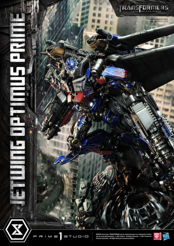Museum Masterline Transformers: Dark of the Moon (Film) Jetwing Optimus Prime Bonus Version