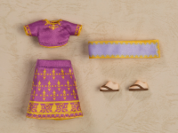 Nendoroid Doll Outfit Set: World Tour India - Girl (Purple) 3