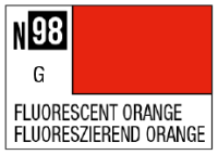 Acrysion N98 - Fluorescent Orange (Semi-Gloss/Primary) 1