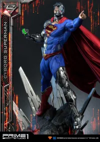 Prime 1 Studio Museum Masterline Superman (Comics) Cyborg Superman EX Version - DC Comics - photo 16
