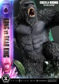 Prime 1 Studio Ultimate Diorama Masterline Godzilla x Kong: The New Empire (Film) Kong vs Skar King Bonus Version - Godzilla - photo 75