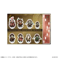 CAPCOM Monster Hunter Wilds acrylic stand Plumpeach set - Monster Hunter - photo 1