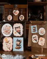 TOYZEROPLUS Moffy's - Mewky Epoxy Keychain (Black Cat) - Mewky - photo 3