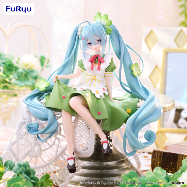 Hatsune Miku　Noodle Stopper Figure -Flower Fairy Clover-