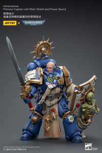 Ultramarines Primaris Captain with Relic Shield and Power Sword 3