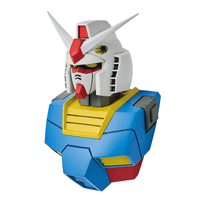 Gundam MS Head Magnet (Universal Century Saga) (Box/4) 12
