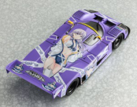 1/24  SAUBER MERCEDES C9 “Claire Frost” w/FIGURE 4