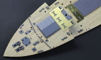 [QG51] 1:350 WOODEN DECK FOR 1/350 HIKAWAMARU 2