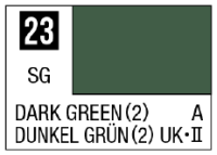 Mr. Color 23 - Dark Green (2) (Semi-Gloss/Aircraft) 1