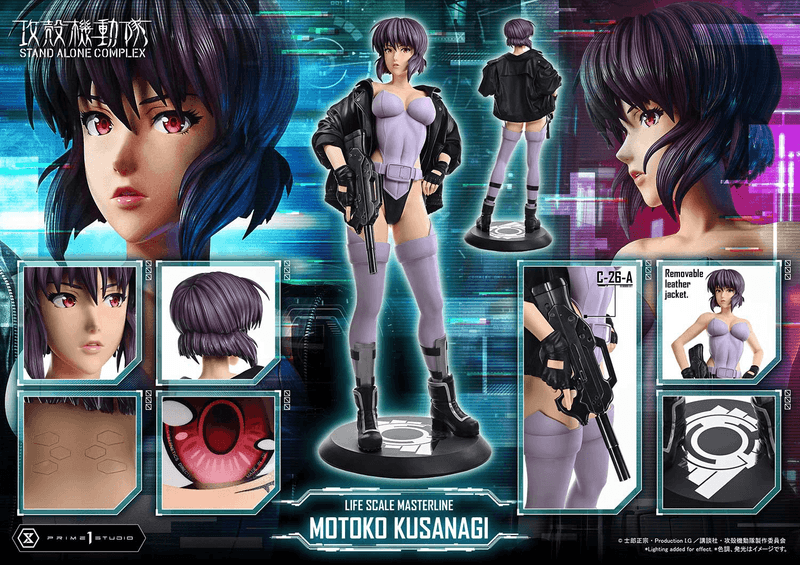 Life Scale Masterline GHOST IN THE SHELL STAND ALONE COMPLEX MOTOKO KUSANAGI			
