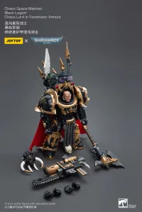 JOYTOY Chaos Space Marines Black Legion Chaos Lord in Terminator Armour - Warhammer 40K - photo 2