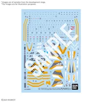 BANDAI HOBBY HG 1/100 VF-31E SIEGFRIED （CHUCK MUSTANG USE） WATER DECALS - Macross - photo 1