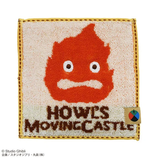 Marushin Mame Towel Series (Calcifer) - Howl's Moving Castle