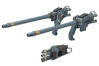 KOTOBUKIYA ZOIDS CUSTOMIZE PARTS GOJULAS CANNON SET - ZOIDS - photo 1