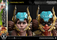 Ultimate Diorama Masterline Horizon Forbidden West Aloy vs. The Slitherfang Bonus Version  			 25