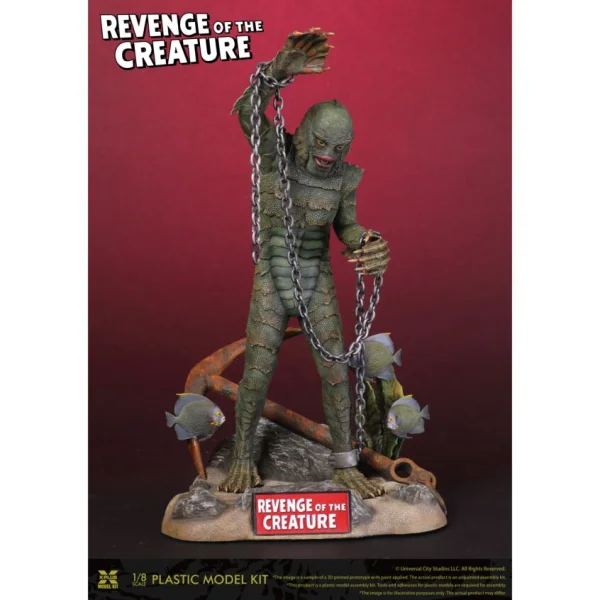 X-PLUS Revenge of the Creature 1/8 Plastic model kit - Universal Monsters