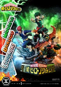 Prime 1 Studio Ultimate Premium Masterline My Hero Academia Midoriya, Bakugo & Todoroki Deluxe Version - My Hero Academia - photo 18