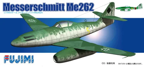 Fujimi [1/144 No14] 1/144 Messerschmitt Me 262A - Scale Kits