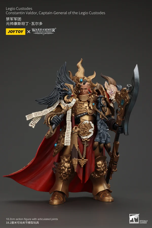 JOYTOY Legio Custodes Constantin Valdor, Captain-General of the Legio Custodes - Warhammer 40K