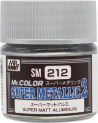 Mr Color Super Metallic - SM212 SUPER MATT ALUMINIUM 3