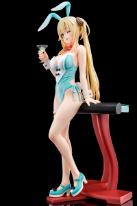 Regina Mercedes wearing 秘色(HISHOKU) bunny costume with Nip Slip Gimmick System 8