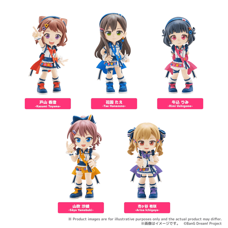 PalVerse　BanG Dream! Poppin'Party (Set of 6 figures)