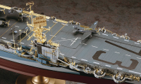 [QG44] 1:350 ESCORT CARRIER USS GAMBIER BAY DETAIL UP ETCHING PARTS BASIC 4
