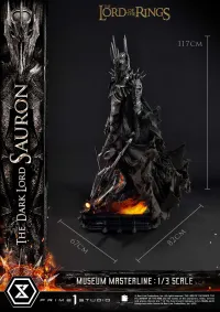 Prime 1 Studio Museum Masterline The Lord of the Rings (Film) The Dark Lord Sauron Bonus Version - The Lord of the Rings - photo 26