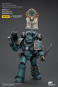 JOYTOY Sons of Horus MKIV Tactical Squad Legionary with Legion Vexilla - Warhammer 40K - photo 4