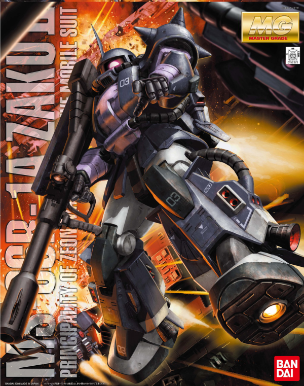 MG MS06R ZAKU BLACK TRI-STARS Ver. 2.0