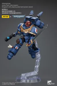 JOYTOY Ultramarines Jump Pack Intercessors Sergeant With Plasma Pistol And Power Sword - Warhammer 40K - photo 5