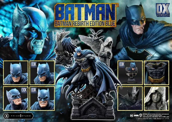 Prime 1 Studio Ultimate Premium Masterline Batman (Comics) Batman Rebirth Edition (Blue) Deluxe Version - DC Comics