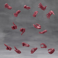 MEGALOMARIA M.S.G EX HAND UNIT [Male Type A] RED Ver. 2