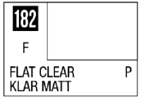 Mr. Color 182 - Flat Clear (Flat/Primary) 1