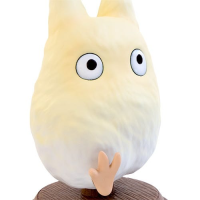 Found You! Small White Totoro Statue 6