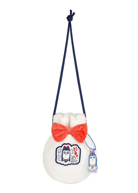 GoodSmile Moment Pop Team Epic Convenience Store Series: Steamed Bun Drawstring Bag Pipimi - POP TEAM EPIC