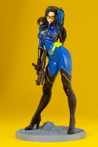 G.I. JOE BARONESS 25th ANNIVERSARY BLUE COLOR BISHOUJO STATUE 10