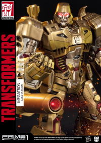 Premium Masterline Transformers: Generation 1 Megatron Gold Version 11