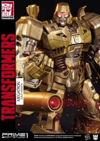 Prime 1 Studio Premium Masterline Transformers: Generation 1 Megatron Gold Version - Transformers - photo 11