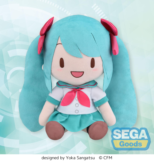 Fuwapetit "Hatsune Miku" Series L Plush "Hatsune Miku 16th Anniversary"