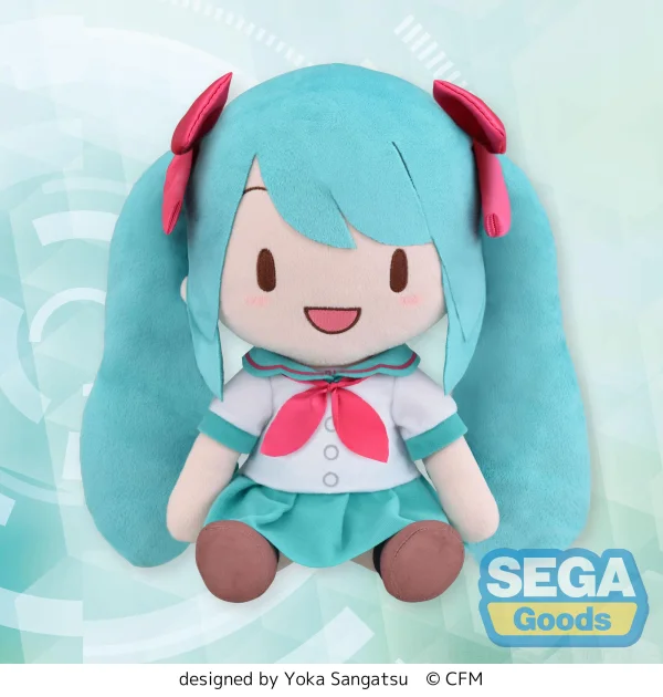 SEGA Fuwapetit "Hatsune Miku" Series L Plush "Hatsune Miku 16th Anniversary" - Hatsune Miku