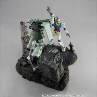 MegaHouse G Structure Ruins at New Yark (For 1/144 HG Models) - Mobile Suit Gundam - photo 10