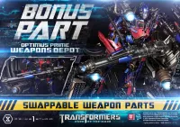 Prime 1 Studio Museum Masterline Transformers: Dark of the Moon (Film) Optimus Prime Weapons Depot Bonus Version - Transformers - photo 1