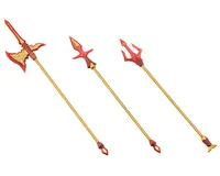 KOTOBUKIYA VIRTUOUS STYLE11 POLE WEAPON SET FLAMERITE Ver. - M.S.G - photo 1