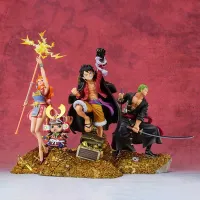 TAMASHII NATIONS Nami - WT100 Commemorative Eiichiro Oda Illustration DAIKAIZOKU HYAKKEI- One Piece, Bandai Spirits Figuarts ZERO - ONE PIECE - photo 3