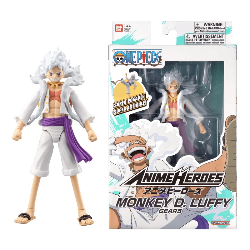 BANDAI AnimeHeroes ONE PIECE - Monkey D. Luffy Gear 5 - ONE PIECE