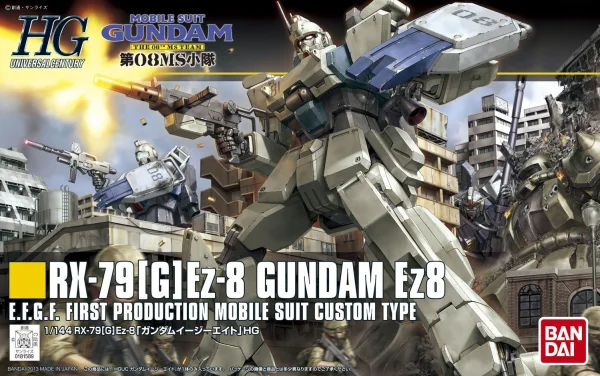 BANDAI HOBBY HGUC 1/144 #155 Gundam Ez8 - Mobile Suit Gundam: OVAs and Side Stories