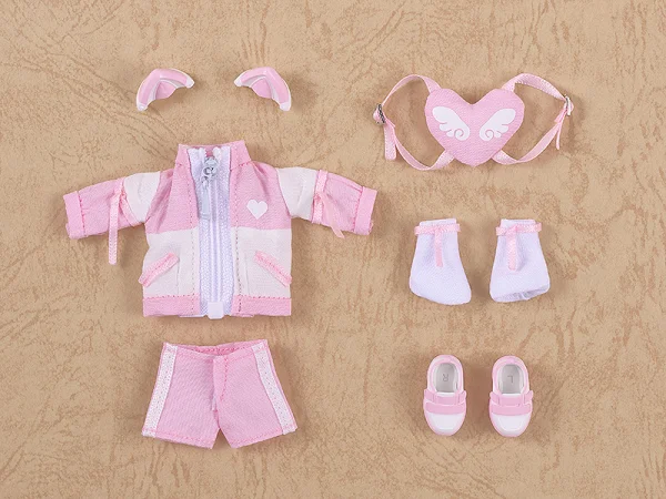 GOOD SMILE COMPANY Nendoroid Doll Outfit Set: Subculture Fashion Tracksuit (Pink) - Figure Accessories